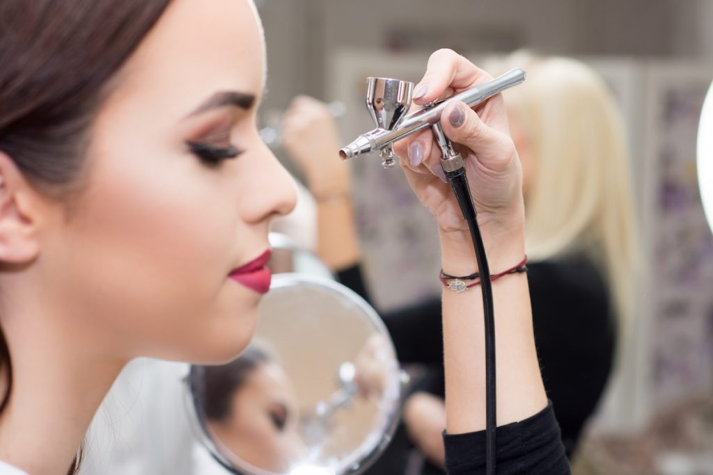 Register here for the Air Brush Makeup course